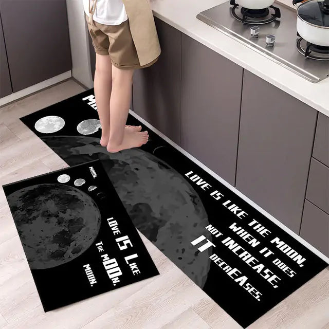 Tableware Pattern Floor Mat