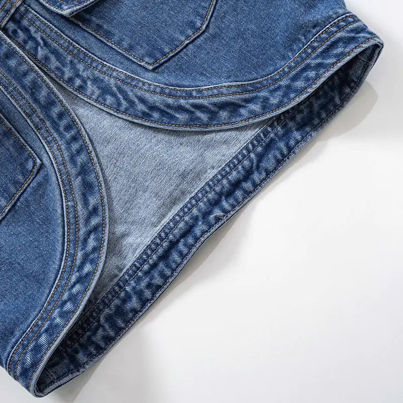 Cropped Denim Jacket Women