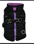 Waterproof Pet Coat With Harness