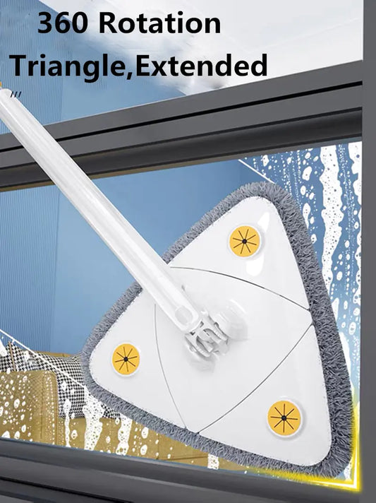 NEW Triangle 360 Twist Squeeze Mop